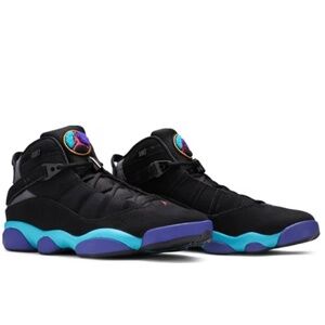 Jordan Men’s 6 Rings Sneakers | Aqua